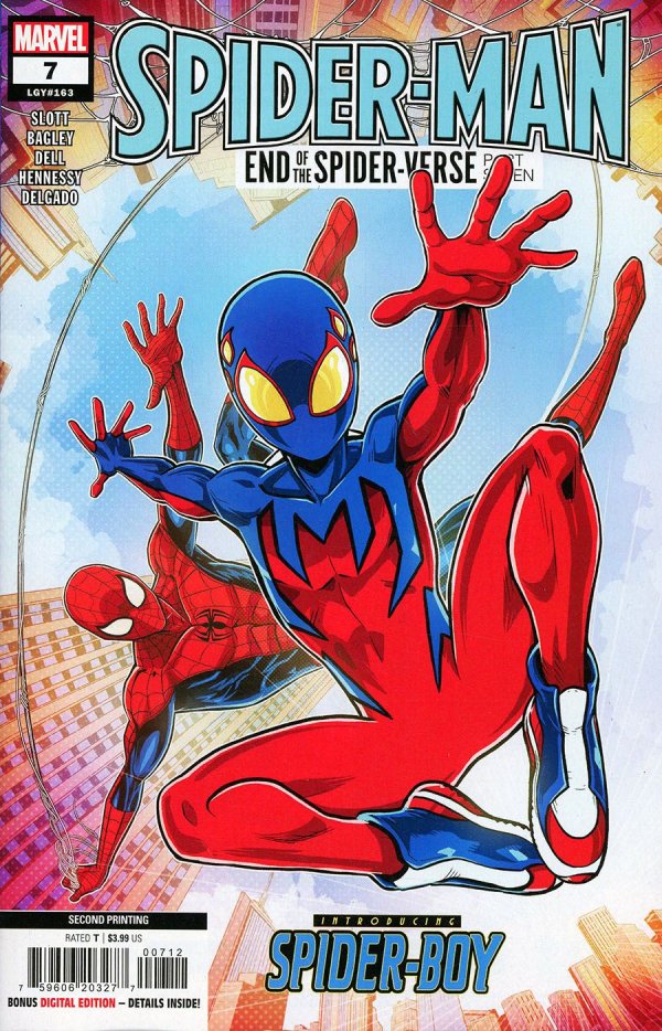 SPIDER-MAN #7 2ND PRINTING LUCIANO VECCHIO