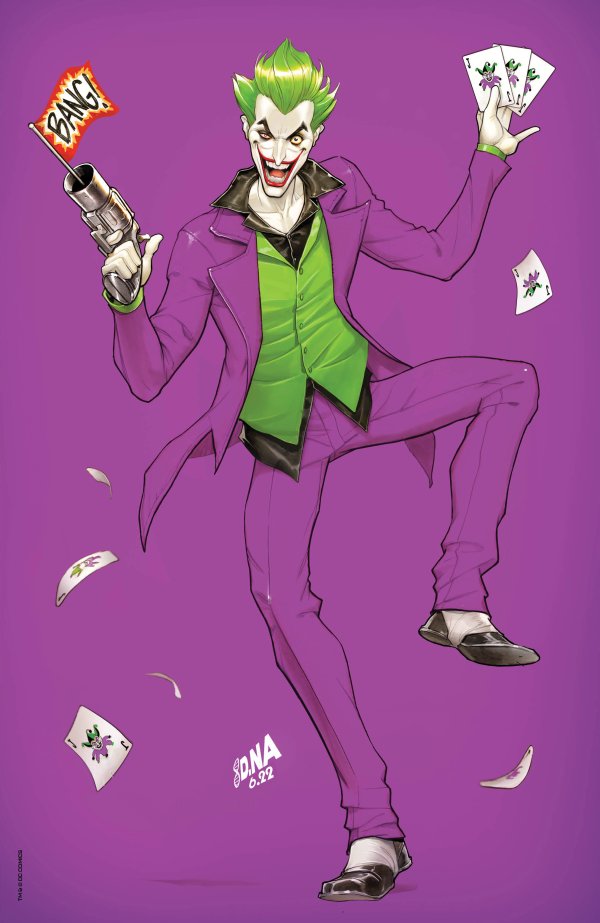 JOKER MAN WHO STOPPED LAUGHING #1 CVR D NAKAYAMA FOIL MADNESS