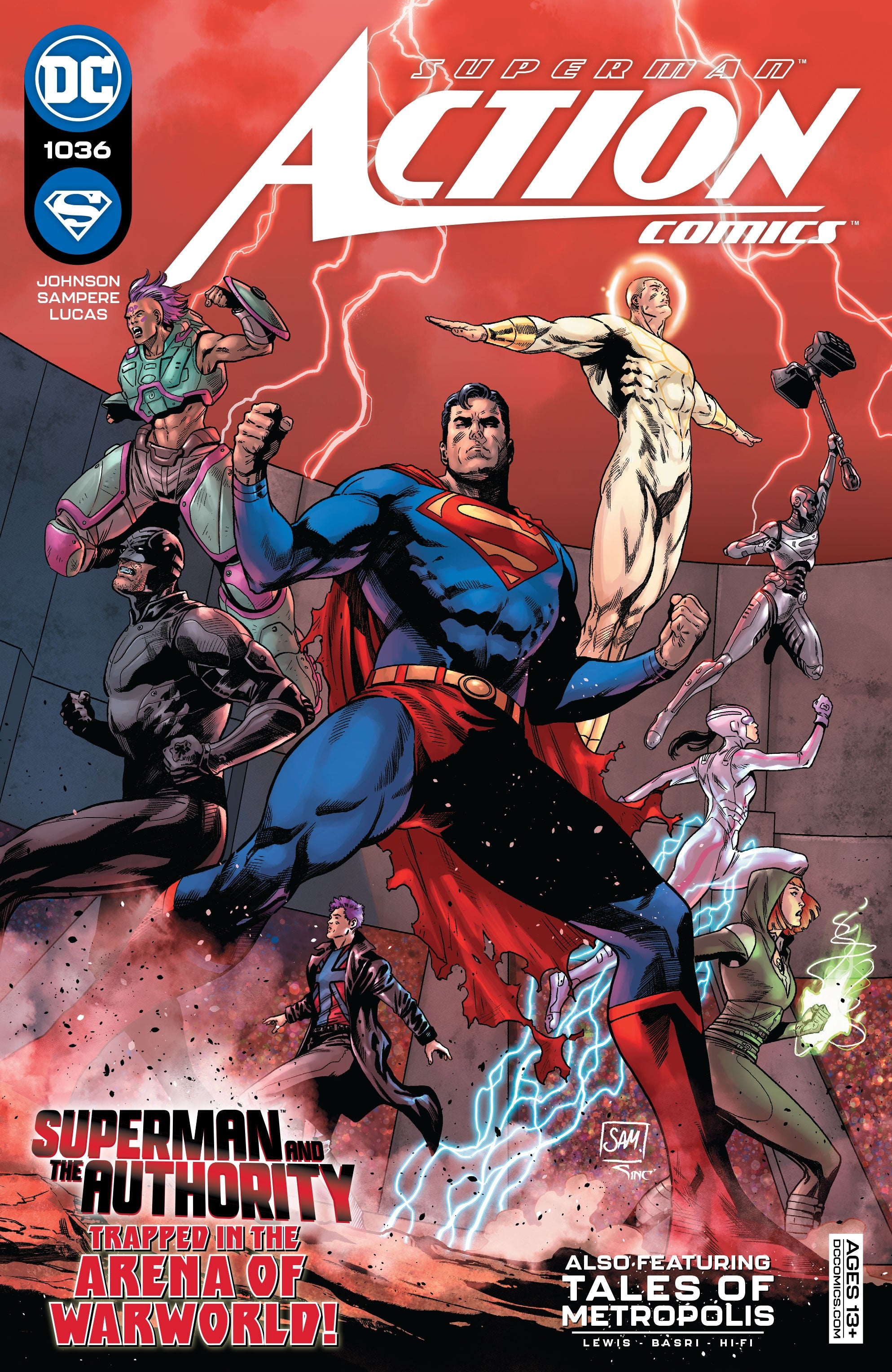 ACTION COMICS 1036 COVER A DANIEL SEMPERE 2021