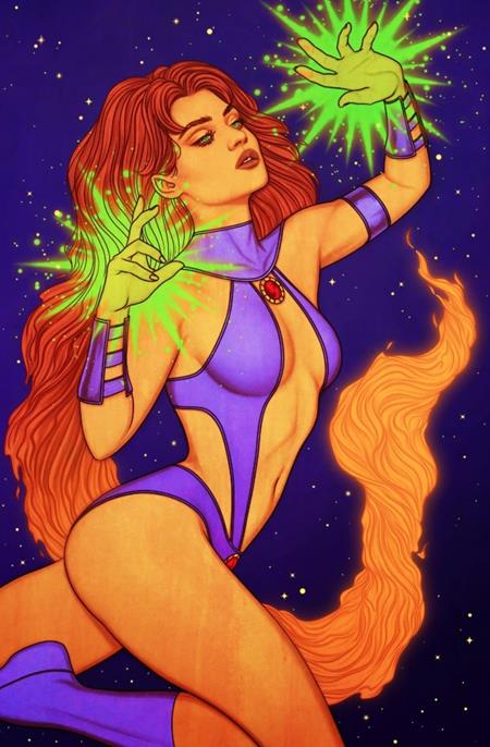 TITANS #21 CVR E JENNY FRISON INTERNATIONAL WOMENS DAY STARFIRE CARD STOCK VAR