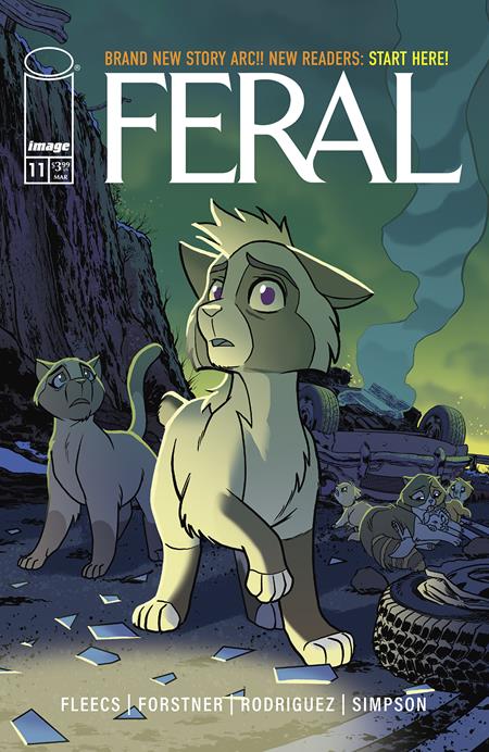 FERAL #11 CVR A TONY FLEECS & TRISH FORSTNER