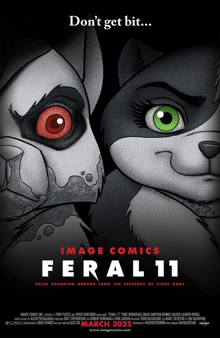 FERAL #11 CVR B TRISH FORSTNER & ALLEN PASSALAQUA HOMAGE VAR