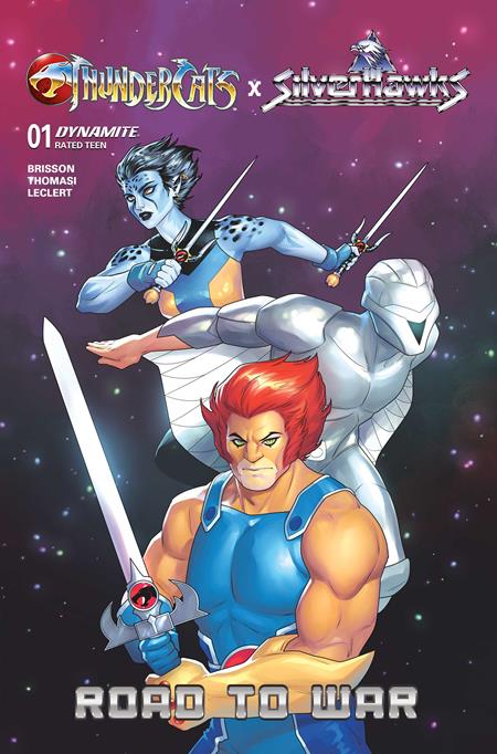 THUNDERCATS X SILVERHAWKS ROAD TO WAR (ONE SHOT) CVR B MEGHAN HETRICK VAR