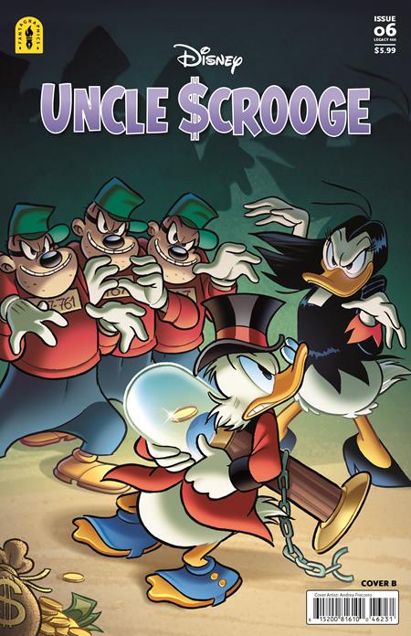 UNCLE SCROOGE LEGACY #466 BY MOONLIGHTS BLIGHT CVR B ANDREA FRECCERO VAR
