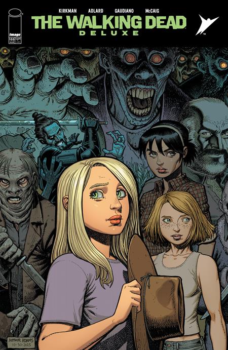 WALKING DEAD DELUXE #133 CVR D ARTHUR ADAMS & DAVE MCCAIG VAR
