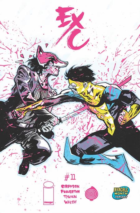 EXQUISITE CORPSES #11 CVR H MICHAEL WALSH INVINCIBLE TEAM UP VAR