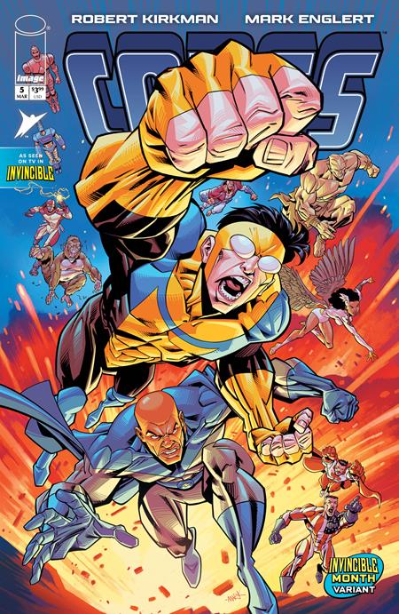 INVINCIBLE UNIVERSE CAPES #5 CVR F MARK ENGLERT INVINCIBLE TEAM UP VAR
