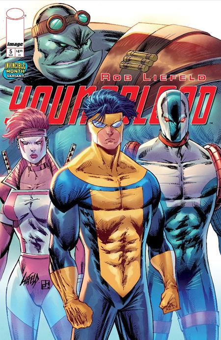 YOUNGBLOOD #5 CVR E ROB LIEFELD INVINCIBLE TEAM UP VAR