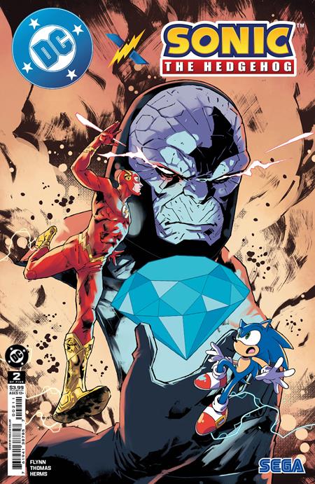 DC X SONIC THE HEDGEHOG #2 (OF 5) CVR A PABLO M COLLAR