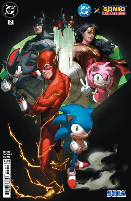 DC X SONIC THE HEDGEHOG #2 (OF 5) CVR B EJIKURE CARD STOCK VAR