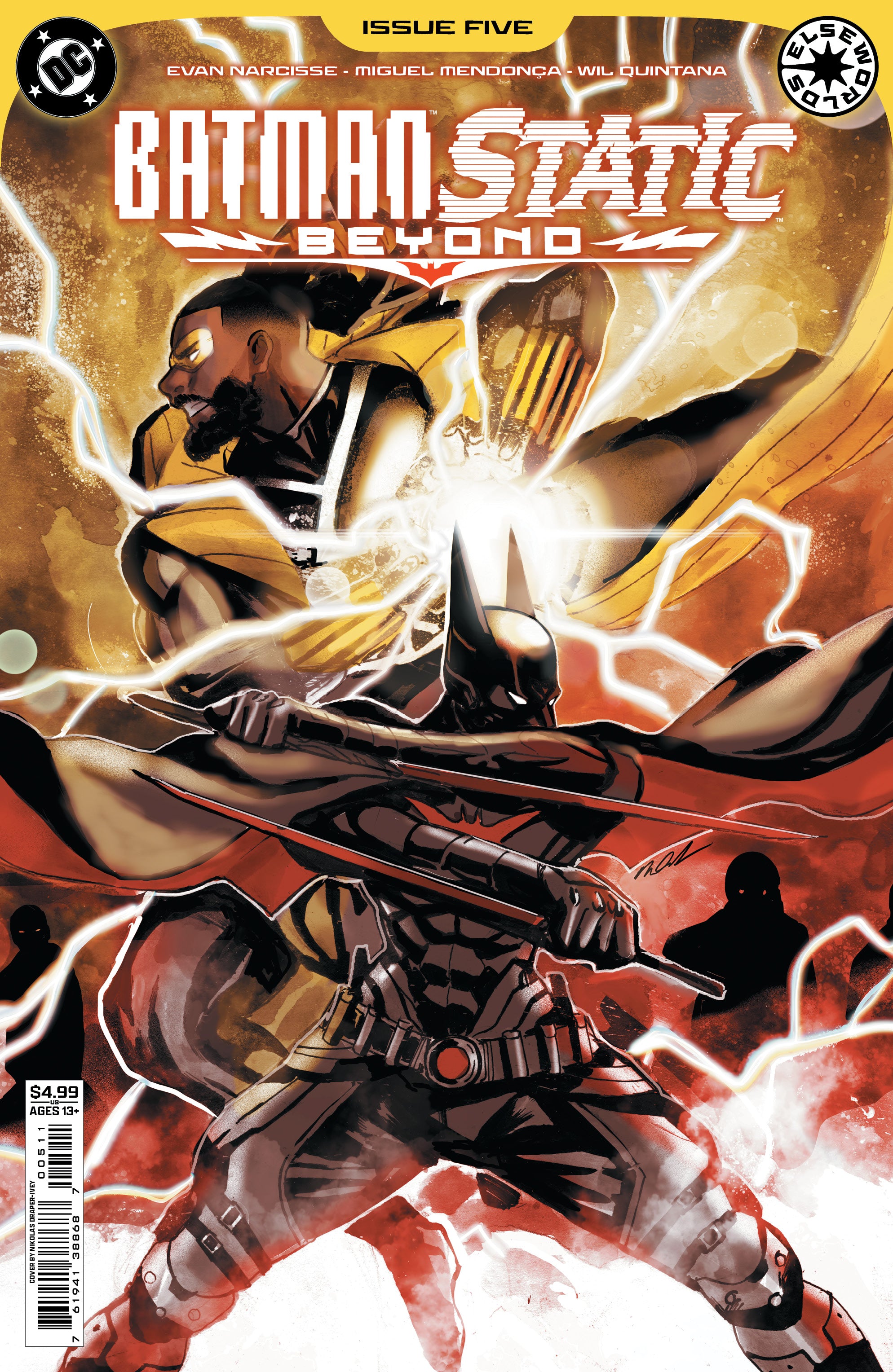BATMAN STATIC BEYOND #5 (OF 6) CVR A NIKOLAS DRAPER-IVEY