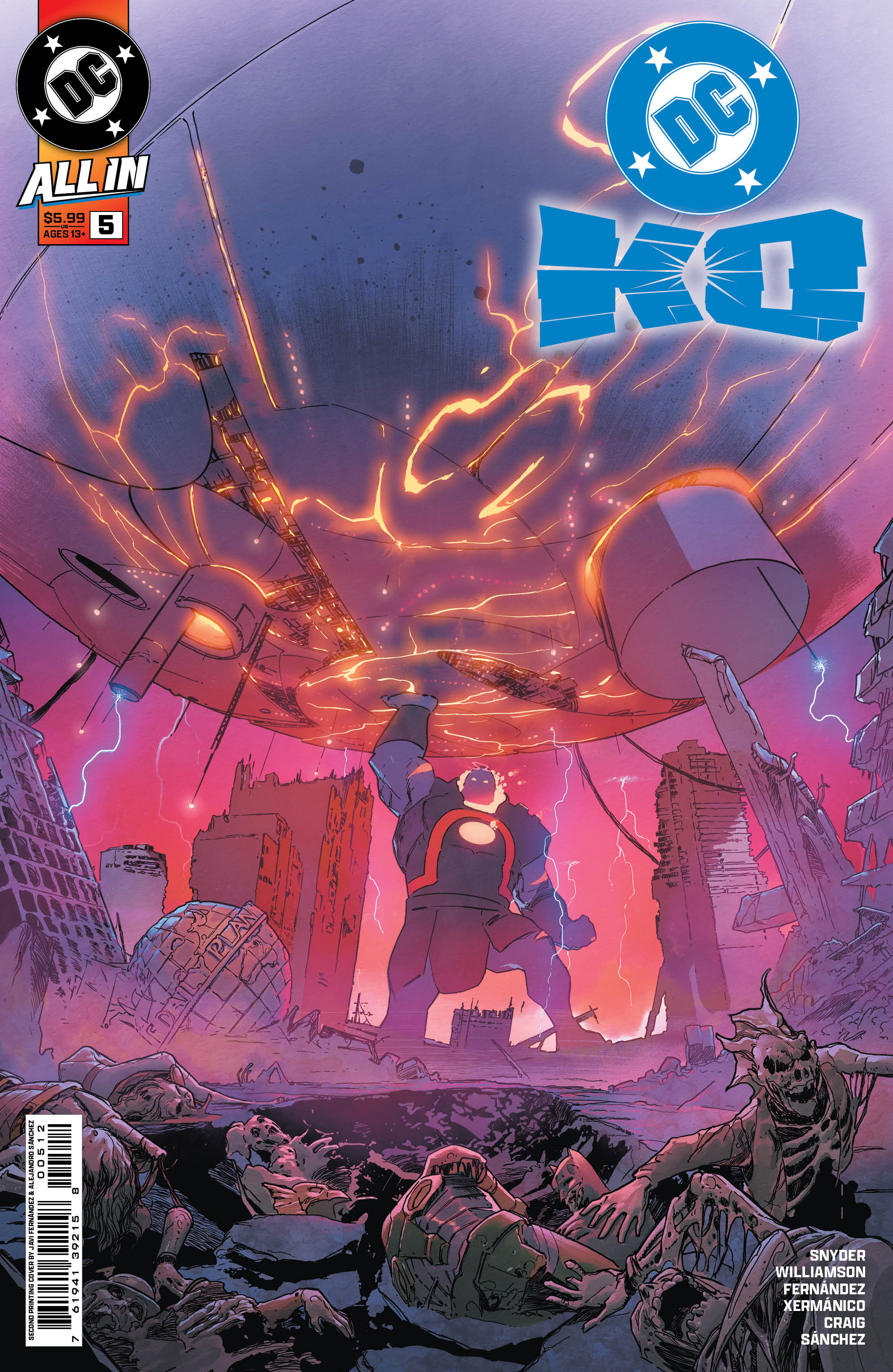 DC K.O. #5 (OF 5) SECOND PRINTING CVR A JAVIER FERNANDEZ | COMIC NATION
