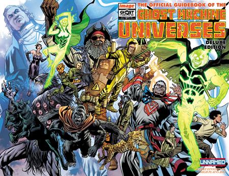 GHOST MACHINE THE OFFICIAL GUIDEBOOK #1 (OF 5) CVR B BRYAN HITCH & BRAD ANDERSON WRAPAROUND VAR