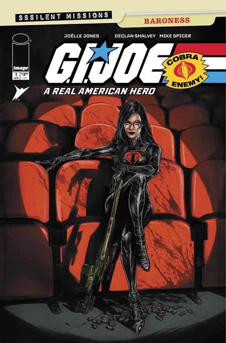 GI JOE A REAL AMERICAN HERO SSSILENT MISSIONS BARONESS #1 (ONE SHOT) CVR A JOELLE JONES