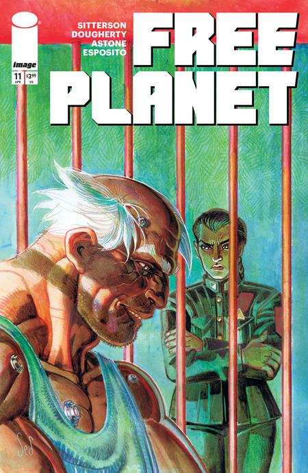 FREE PLANET #11 CVR B JED DOUGHERTY VAR