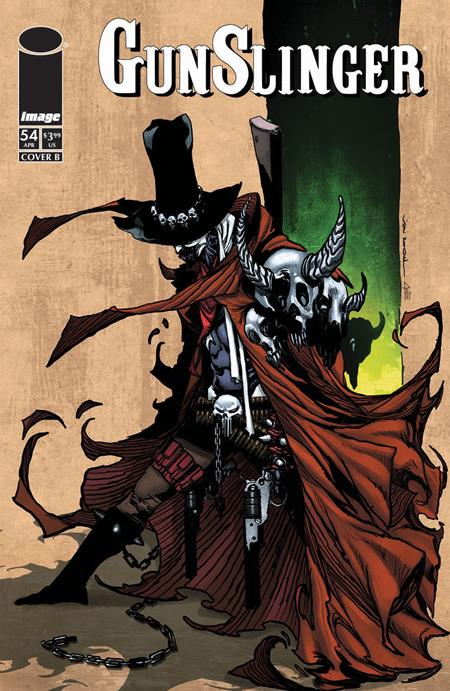 GUNSLINGER SPAWN #54 CVR B VON RANDAL VAR