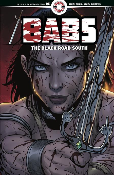 BABS THE BLACK ROAD SOUTH #5 (OF 6) CVR A JACEN BURROWS
