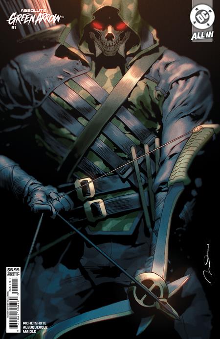 ABSOLUTE GREEN ARROW #1 (OF 6) CVR B GERALD PAREL CARD STOCK VAR