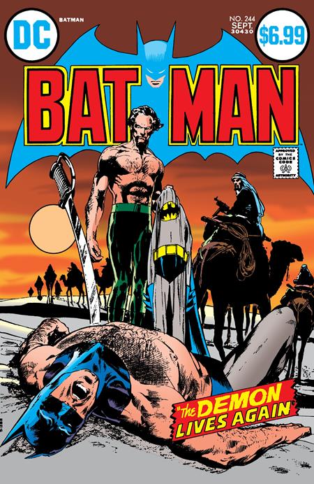 BATMAN #244 FACSIMILE EDITION CVR C NEAL ADAMS FOIL VAR