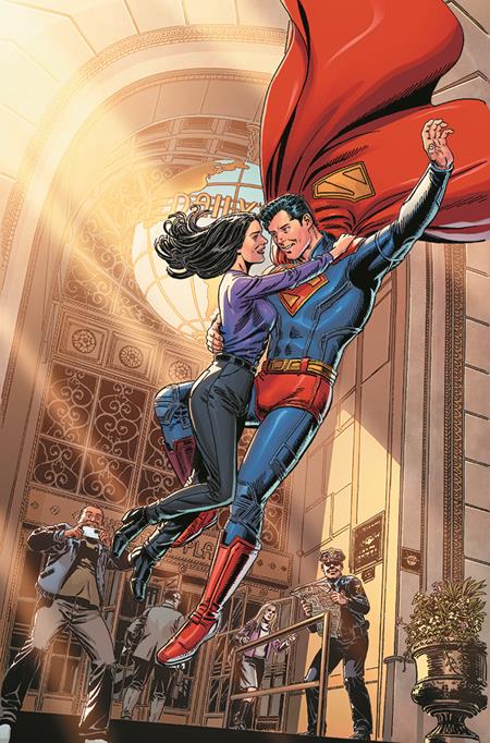 SUPERMAN #27 CVR G JERRY ORDWAY SUPERMAN MOVIE CARD STOCK VAR