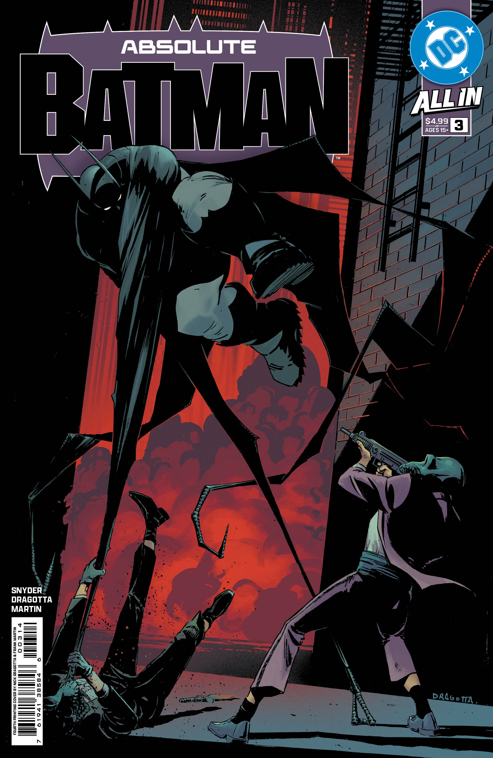 ABSOLUTE BATMAN #3 FOURTH PRINTING