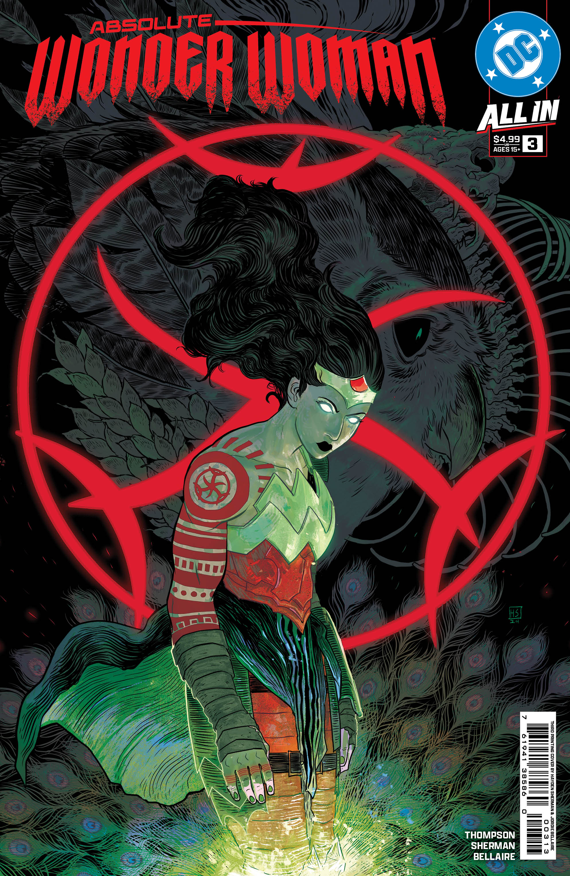 ABSOLUTE WONDER WOMAN #3 THIRD PRINTING