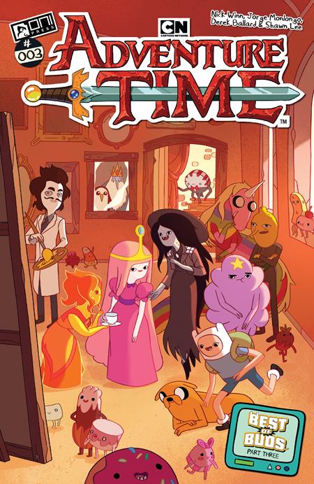 ADVENTURE TIME (2025) #3 CVR B JORGE MONLONGO VAR