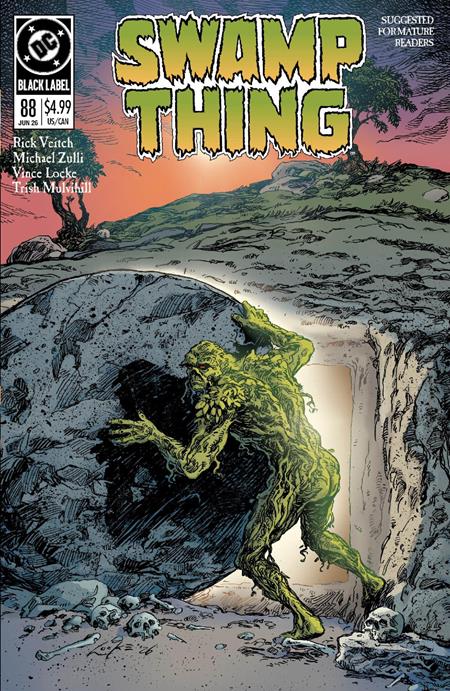 SWAMP THING 1989 #1 (OF 4) SECOND PRINTING CVR A VINCE LOCKE