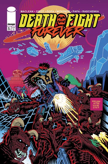 DEATH FIGHT FOREVER #5 (OF 5) CVR A ANDREW MACLEAN