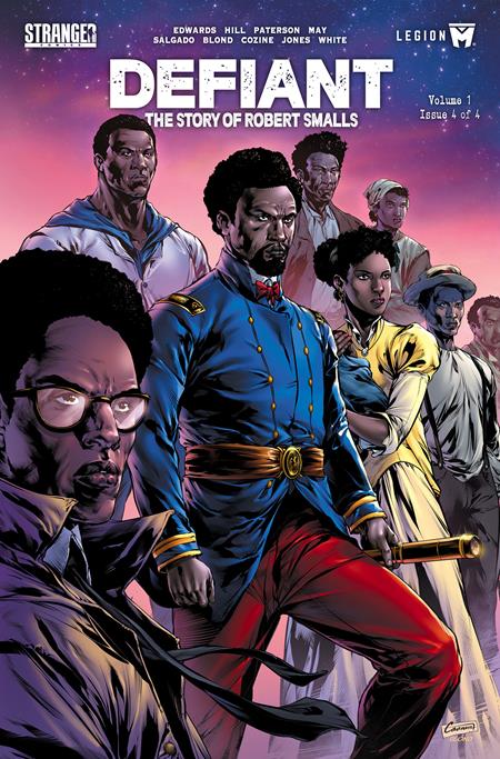 DEFIANT THE STORY OF ROBERT SMALLS #4 (OF 4) CVR A CAANAN WHITE PREVIOUSLY SOLICITED THROUGH DIAMOND ALLOCATIONS MAY OCCUR