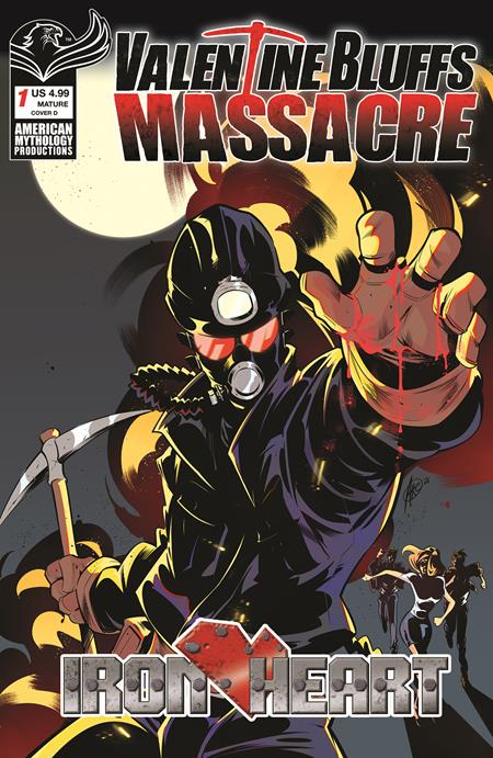 VALENTINE BLUFFS MASSACRE IRON HEART #1 (OF 2) CVR D ANDREA ARCARI VAR