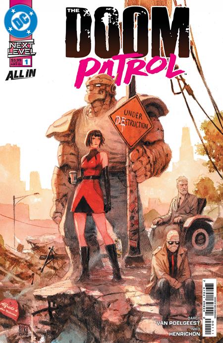 DOOM PATROL #1 CVR A NIKO HENRICHON