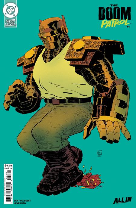 DOOM PATROL #1 CVR D HAYDEN SHERMAN NEXT LEVEL CARD STOCK VAR