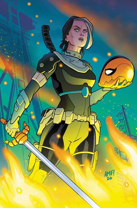 DEATHSTROKE THE TERMINATOR #7 CVR C TONY FLEECS CARD STOCK VAR