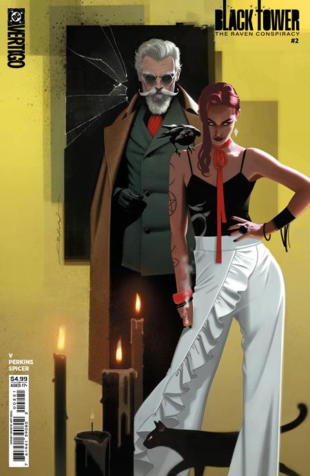 BLACK TOWER THE RAVEN CONSPIRACY #2 (OF 6) CVR B JEFF DEKAL CARD STOCK VAR