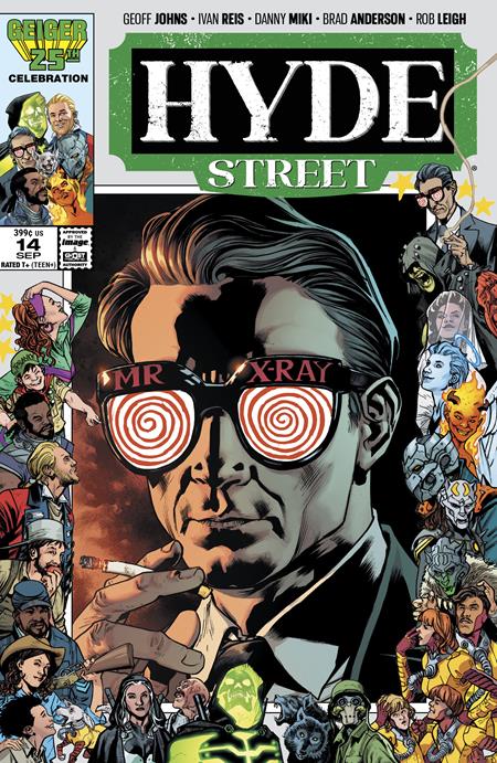 HYDE STREET #14 CVR C BRYAN HITCH & BRAD ANDERSON GEIGER #25 ANNIVERSARY VAR