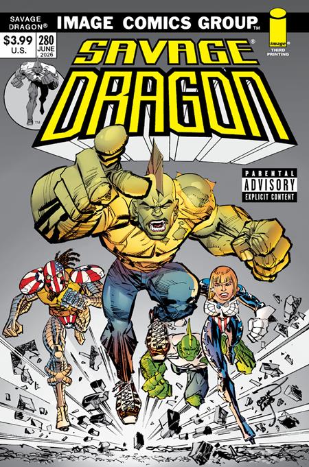 SAVAGE DRAGON #280 3RD PTG