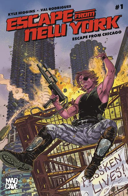 ESCAPE FROM NEW YORK ESCAPE FROM CHICAGO #1 CVR B DANICA BRINE VAR