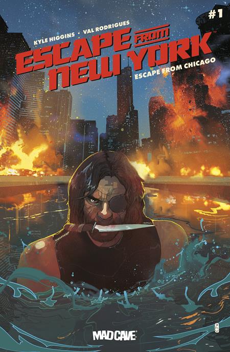 ESCAPE FROM NEW YORK ESCAPE FROM CHICAGO #1 CVR D CHRISTIAN WARD VAR