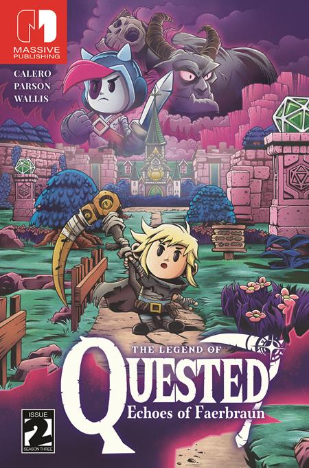QUESTED #2 (OF 3) CVR C TREVOR RICHARDSON VIDEO GAME HOMAGE VAR