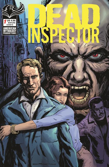 DEAD INSPECTOR #1 (OF 2) CVR B BARRY ORKIN VAR