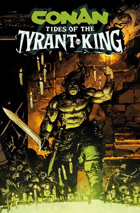 CONAN THE BARBARIAN TIDES OF THE TYRANT KING #1 (OF 4) CVR C GERARDO ZAFFINO VAR