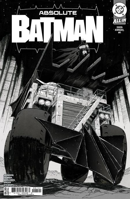 ABSOLUTE BATMAN 2025 ANNUAL #1 (ONE SHOT) CVR B NICK DRAGOTTA CARD STOCK VAR