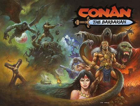 CONAN THE BARBARIAN #25 CVR A ALEX HORLEY WRAPAROUND