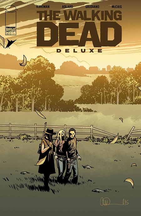 WALKING DEAD DELUXE #147 CVR B CHARLIE ADLARD & DAVE MCCAIG VAR