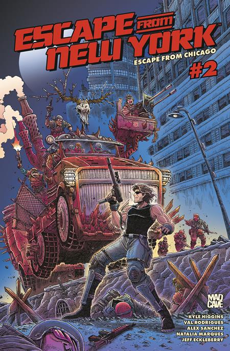 ESCAPE FROM NEW YORK ESCAPE FROM CHICAGO #2 CVR B JAMES STOKOE VAR
