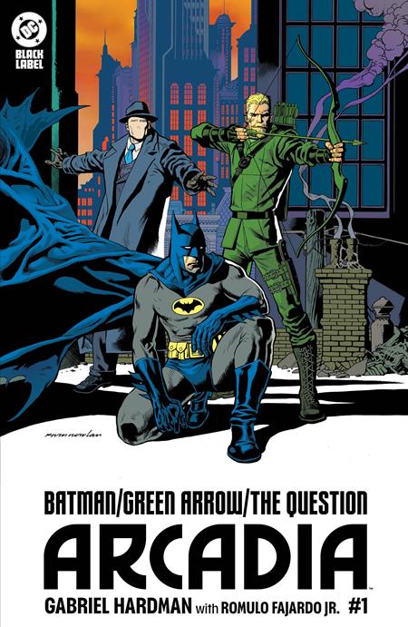 BATMAN GREEN ARROW THE QUESTION ARCADIA #1 (OF 4) CVR B KEVIN NOWLAN VAR