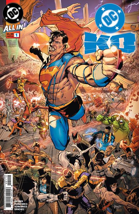 DC K.O. #1 (OF 5) Second Printing Cvr A Javi Fernandez