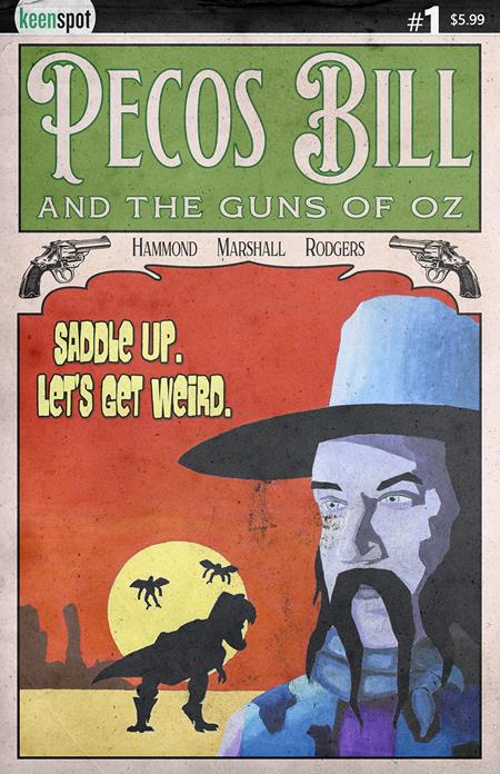 PECOS BILL & THE GUNS OF OZ #1 CVR C RICHARD GARLAND VAR