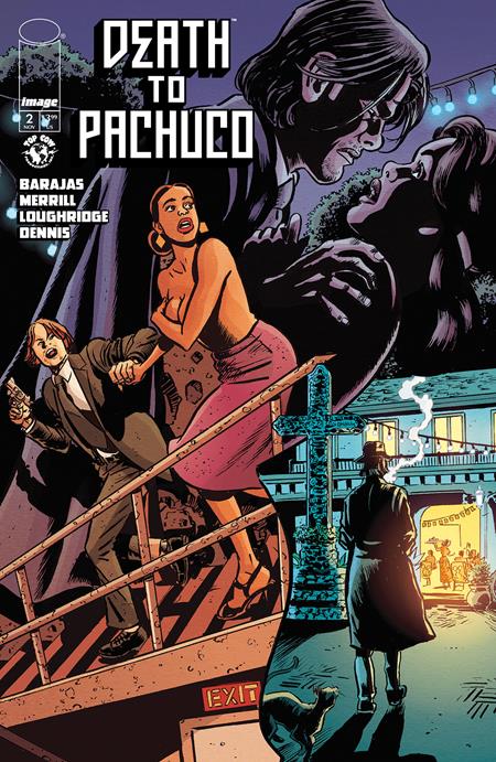 DEATH TO PACHUCO #2 (OF 5) CVR A DAVID LAPHAM & LEE LOUGHRIDGE
